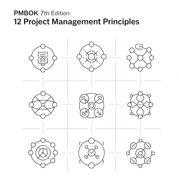 PMBOK第7版の12のプロジェクトマネジメント原則