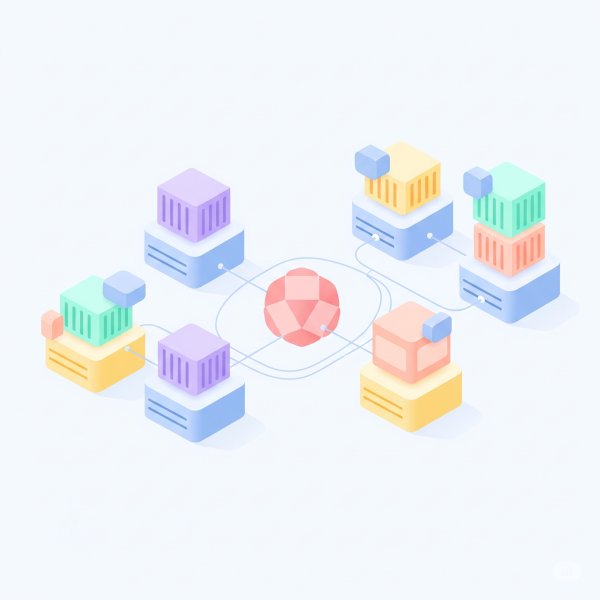 Kubernetesを運用するシステムの図
